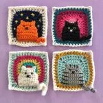 Many Cats Granny Square