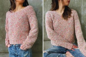 Field of Flowers Light Sweater