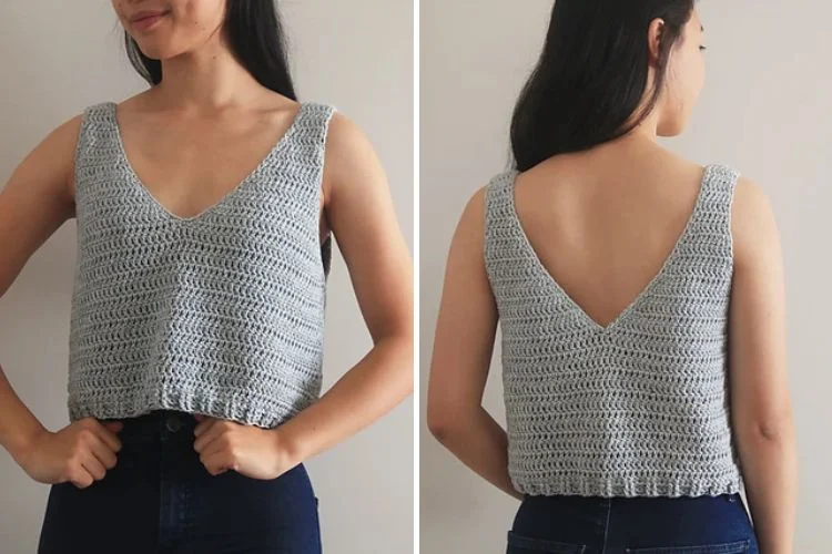 a simple crochet tank top