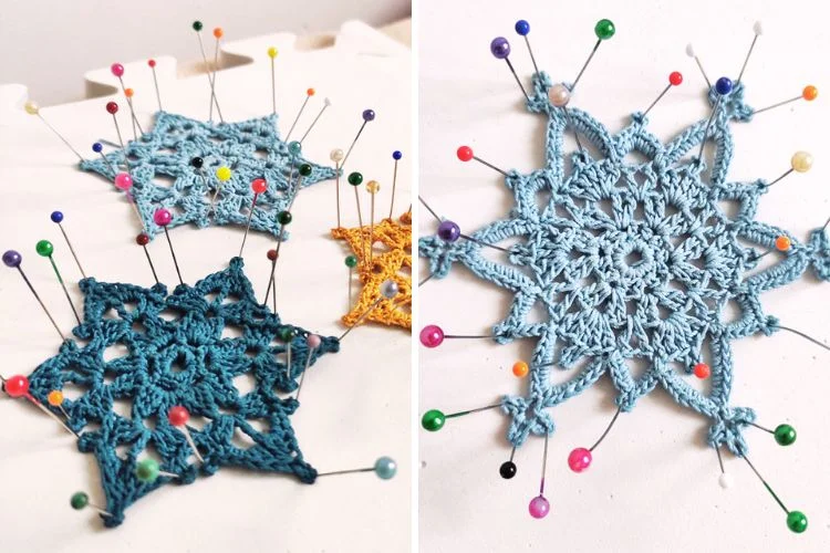 how to block crochet