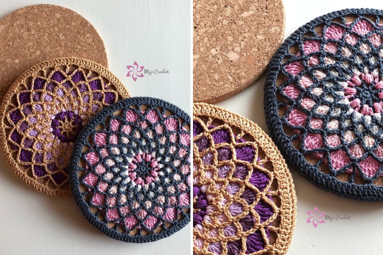 beautiful crochet trivets