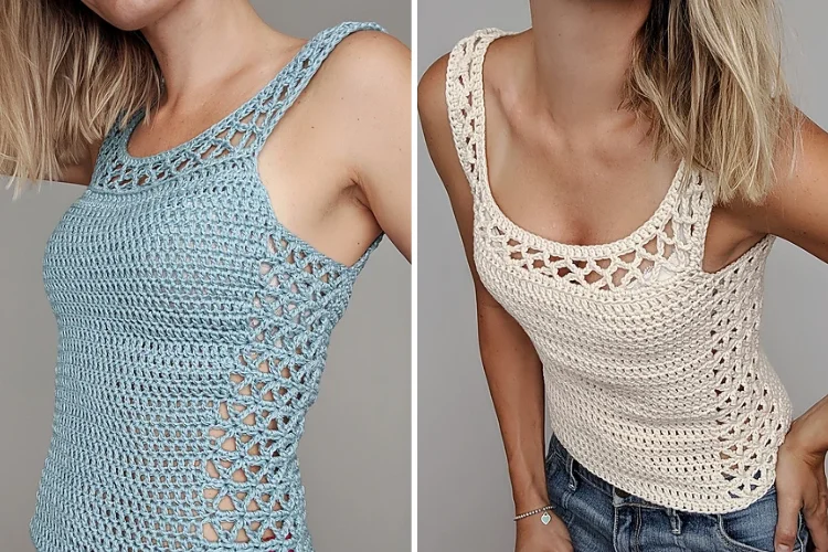 crochet lace top