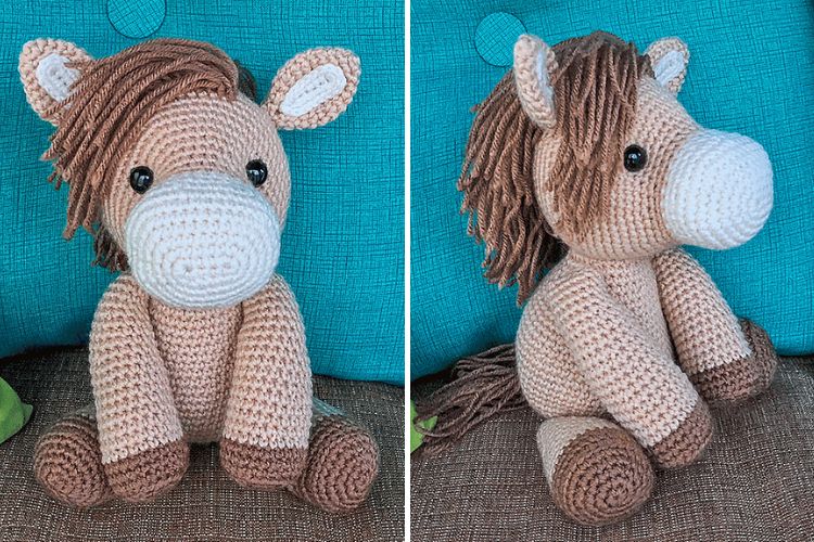 crochet horse amigurumi