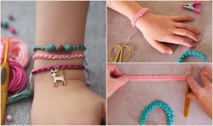 Crochet an Easy Friendship Bracelet