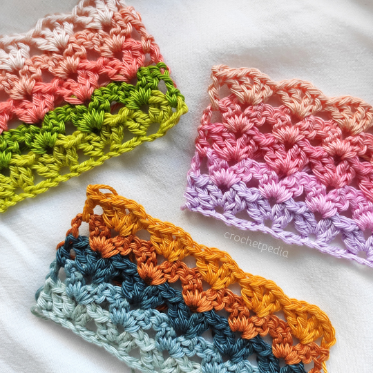 free crochet easy stitch patterns