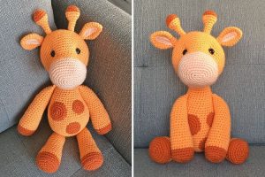 Ginnie the Giraffe Amigurumi