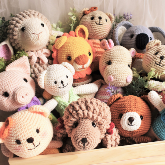 free crochet amigurumi animal patterns