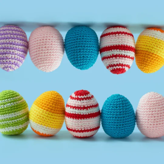 free crochet easter egg patterns