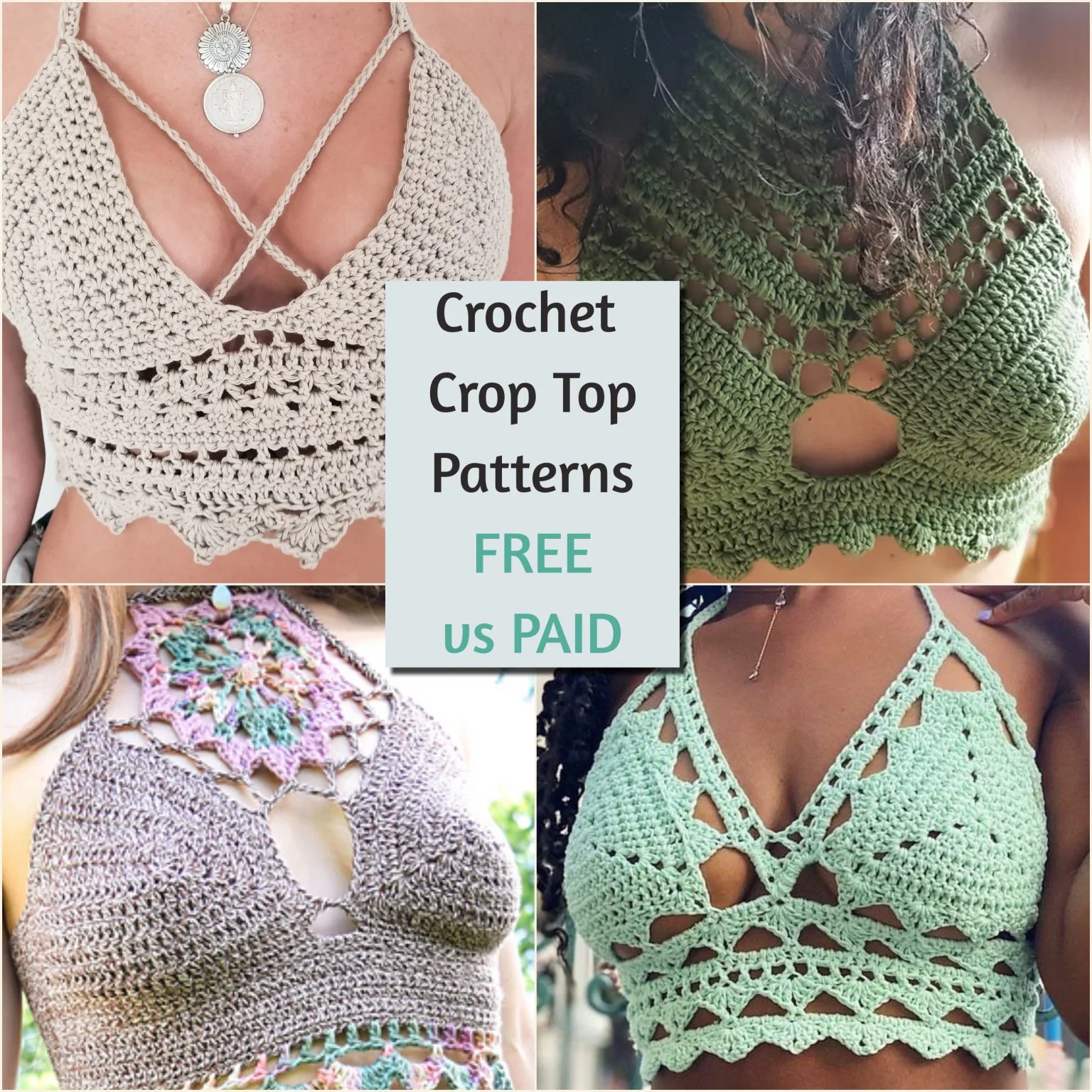 11+ Free Crochet Crop Top Pattern