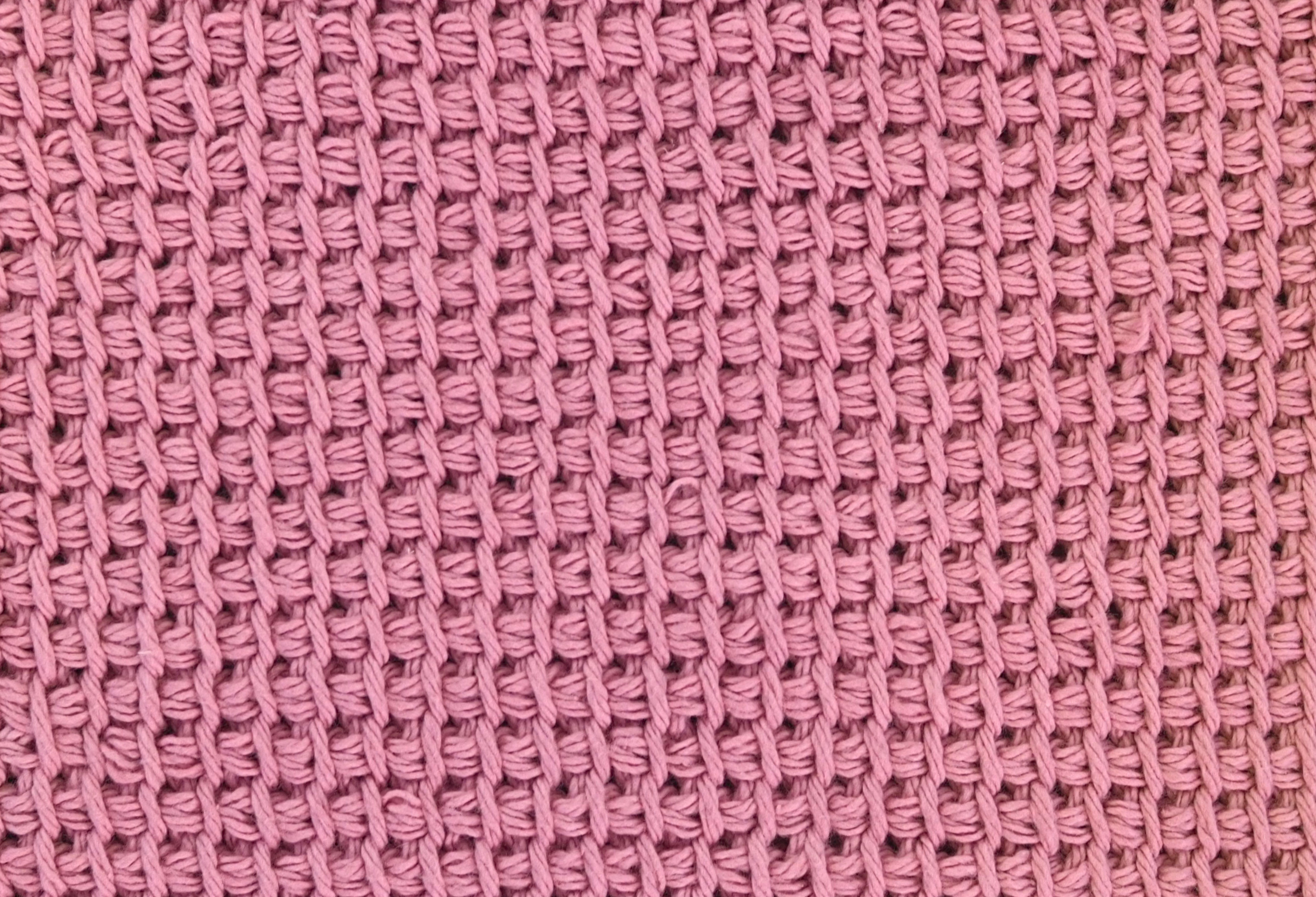 Tunisian simple stitch