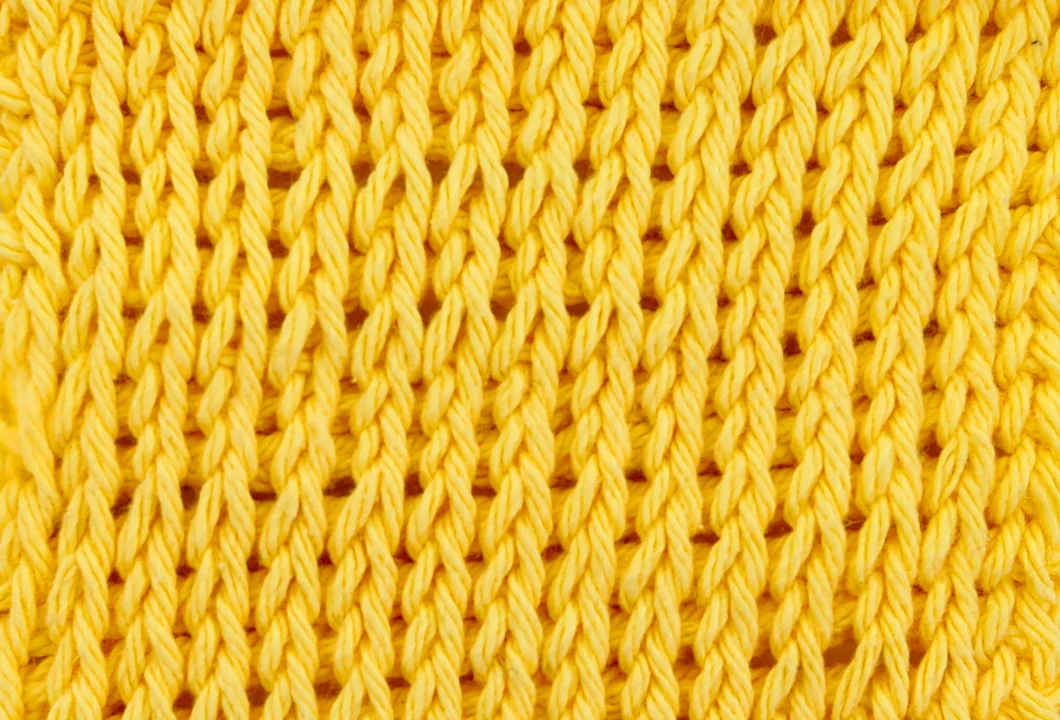 Tunisian knit stitch