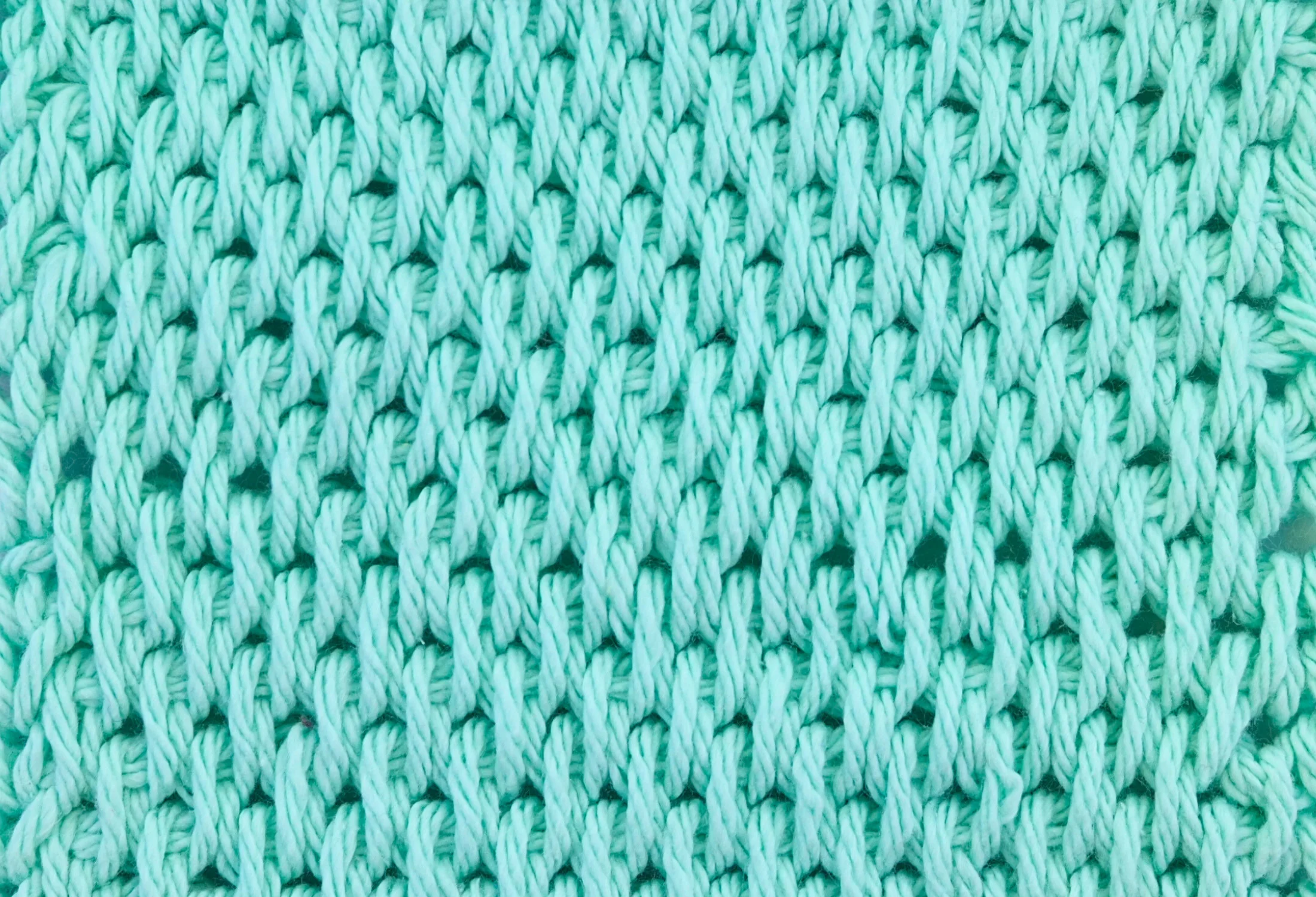 Tunisian full stitch