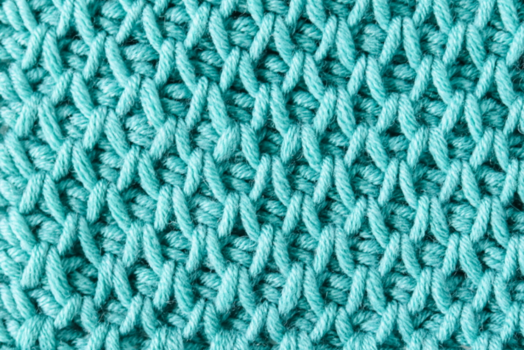 Tunisian-Smock-Stitch