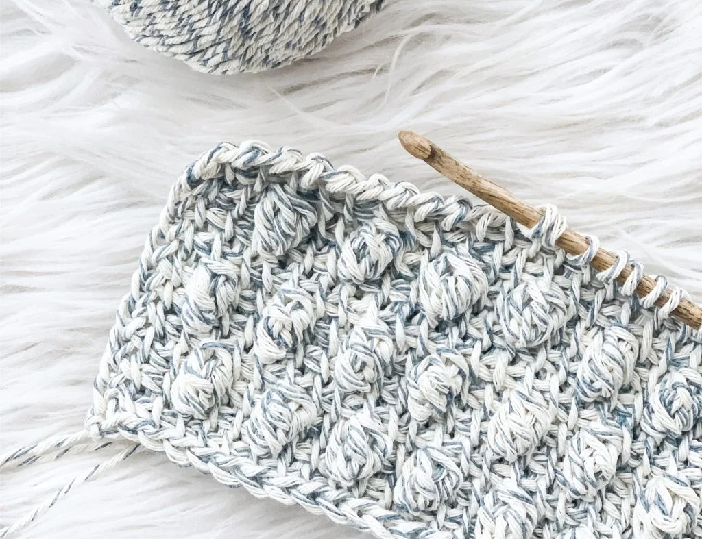 Tunisian Bobbles Stitch