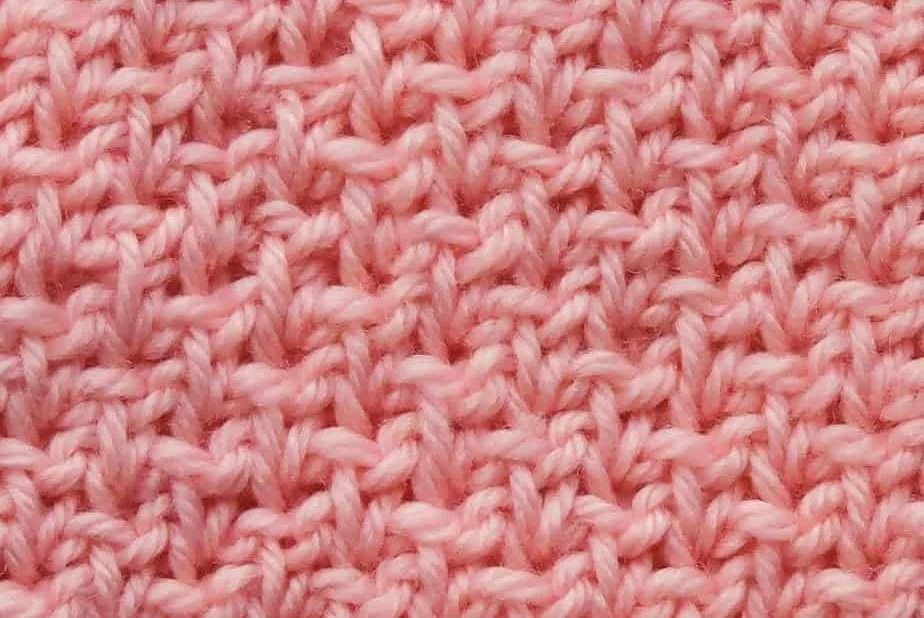 Tunisian Seed Stitch