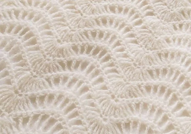 Feather and Fan Tunisian Stitch