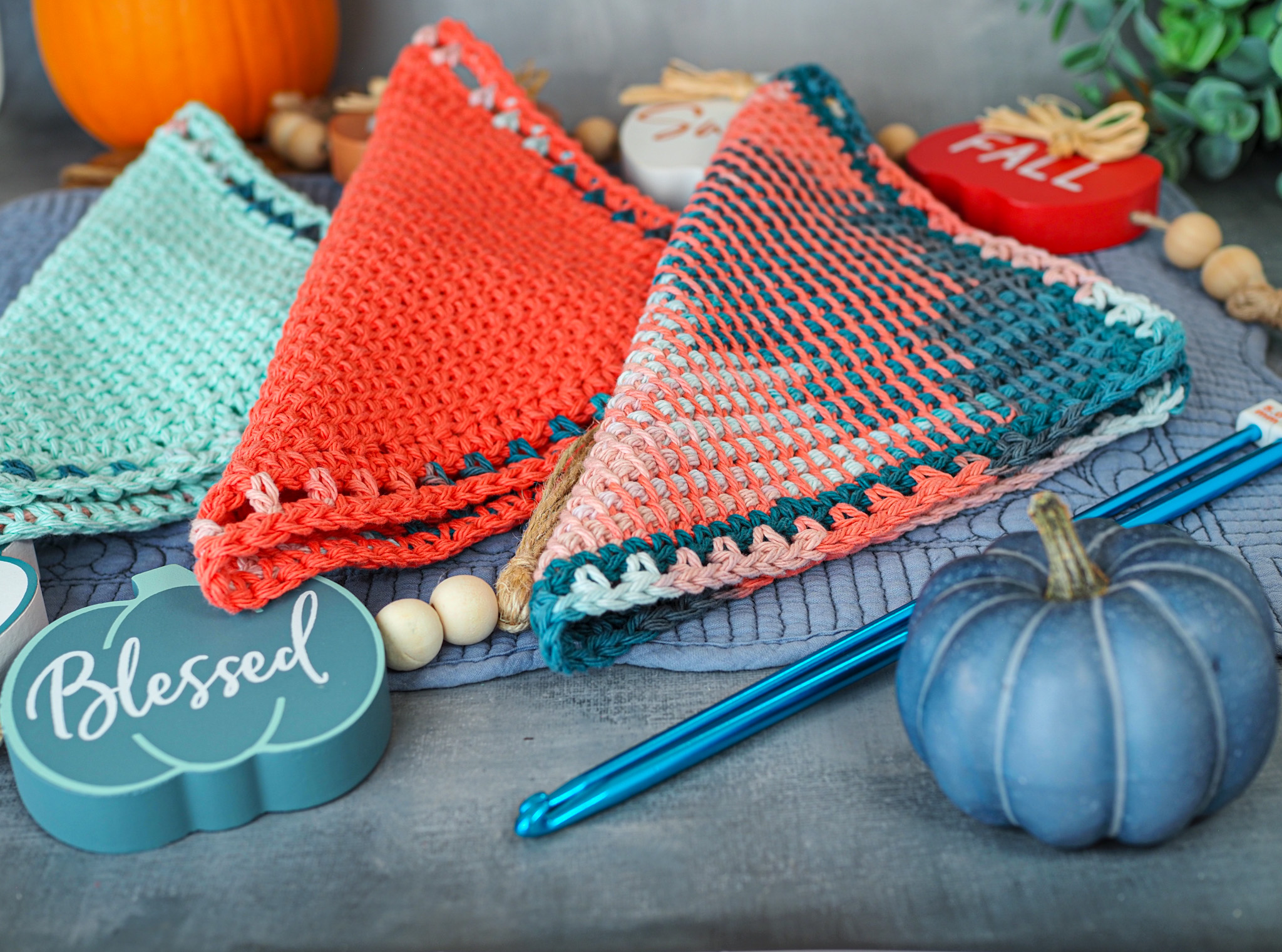 Tunisian Simple Potholder