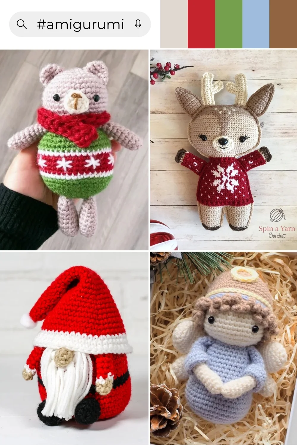 Christmas Amigurumi Roundups & Posts