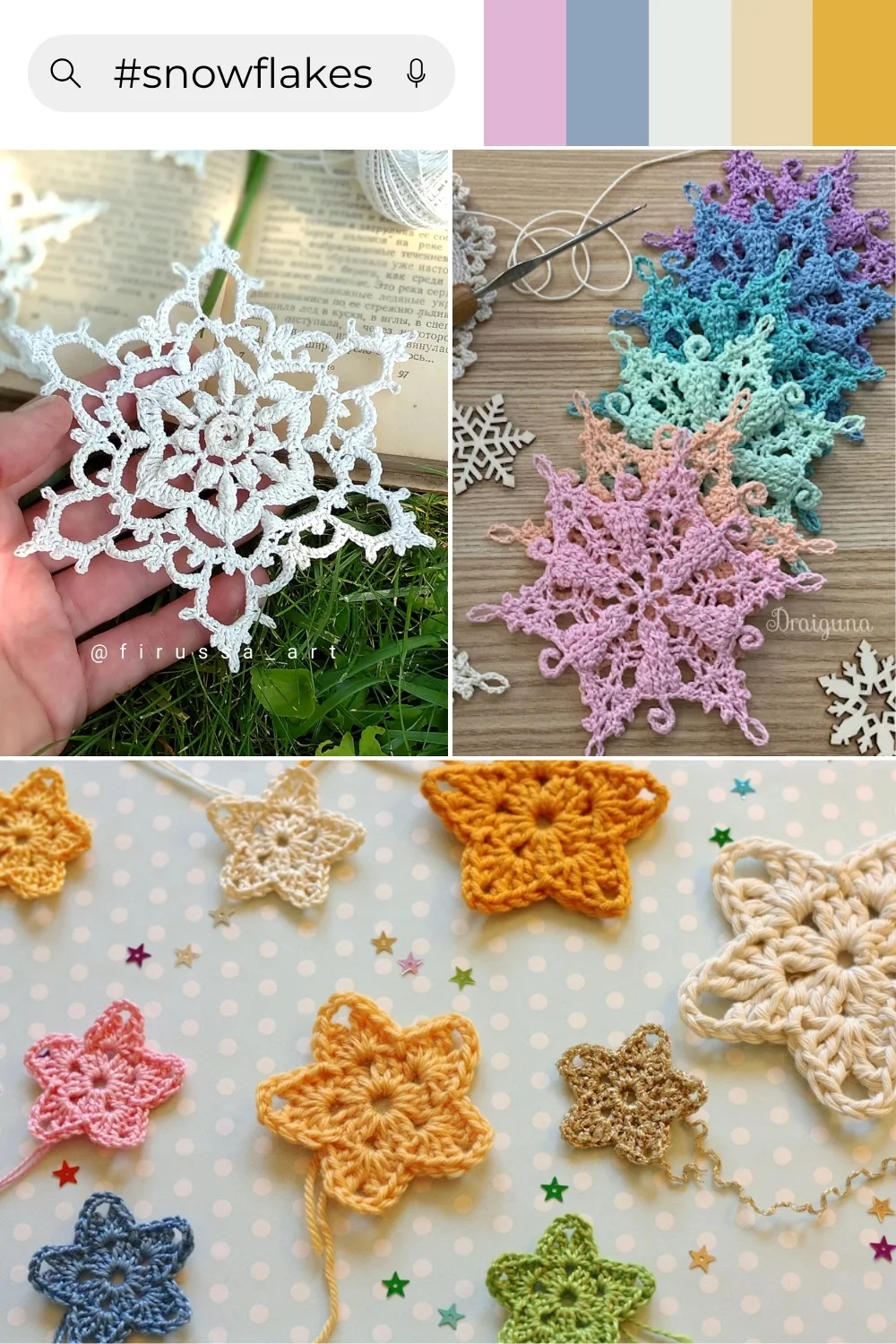 Snowflakes Roundups & Posts