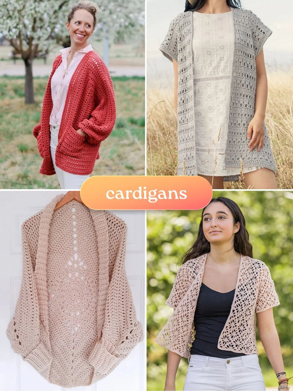 Free Crochet Cardigans and Shrugs Patterns