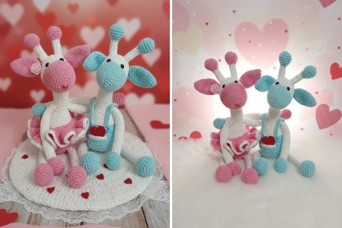 Lovely Giraffes - Free Crochet Pattern
